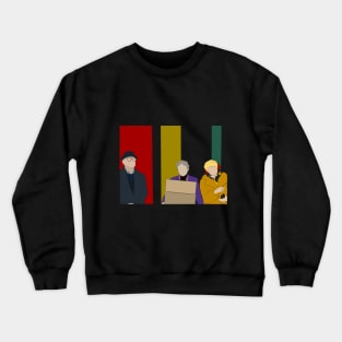 Only Murders In The Building, Only Murders Fan Art Elevator Trio Crewneck Sweatshirt